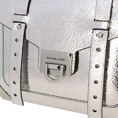 michael kors manhattan bag review|Michael Kors manhattan silver bag.